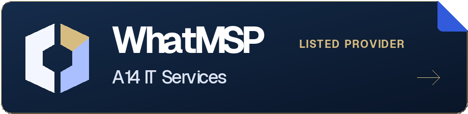 View A14 IT Services on WhatMSP, the UK IT provider directory