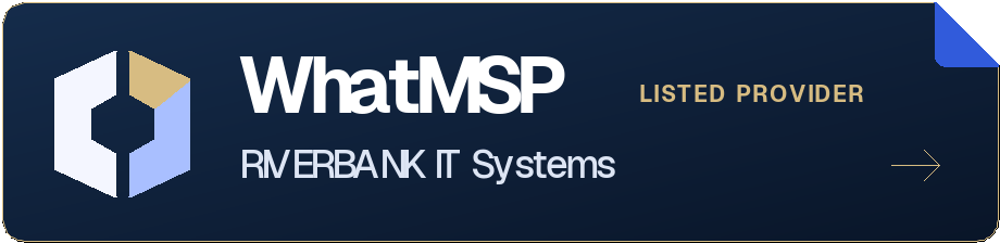 View RIVERBANK IT Systems on WhatMSP, the UK IT provider directory