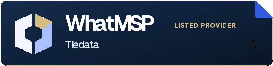 View Tiedata on WhatMSP, the UK IT provider directory