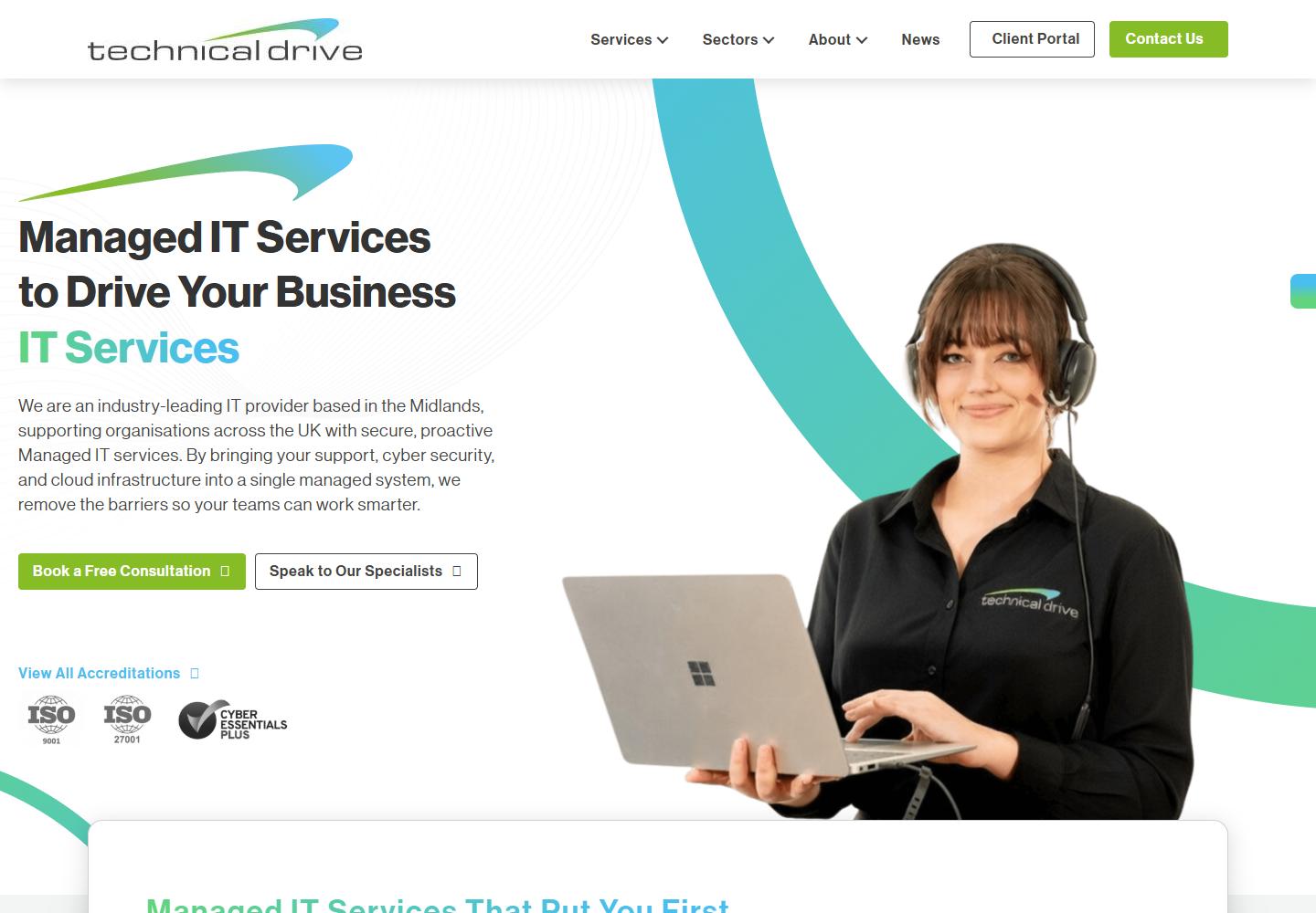 Technical Drive homepage captured on 23 September 2026